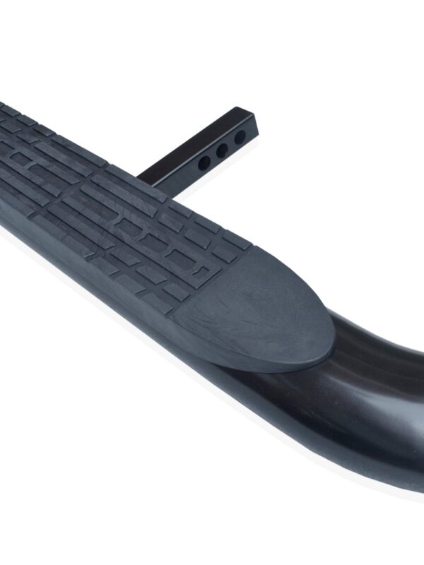 1 1/4" Hitch Receiver - Hitch Step: (HS1106 BLACK): 36" Length x 4" Oval Tubular - Classic Desig...